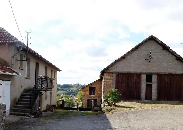 Les Hauts De Malirat فندق مبيت وإفطار Capdenac-Gare